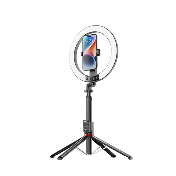 OU07 Aluminum alloy selfietripod & 3 colour blue tooth monopod 33.5-220cm
