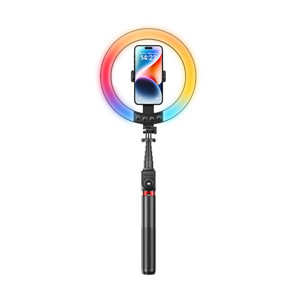 OU08 Aluminum alloy selfietripod & muti-colour blue tooth monopod 33.5-220cm - 图片 2