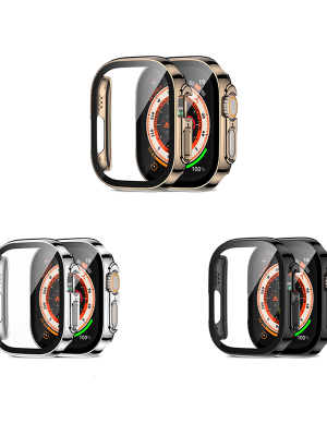 WP02 Colour case with glass for iWatch