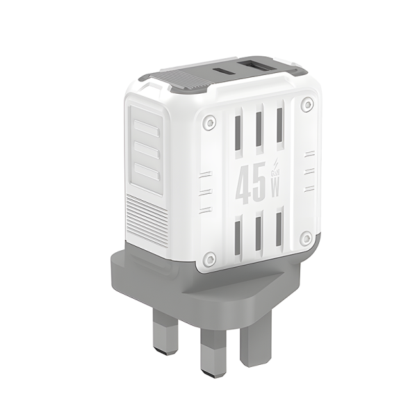 YC02 Mason 45W USB + Typec dual port Charger UK PLUG - 图片 2