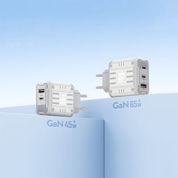 YC02 With T-ypec to IPH cable Mason 45W USB + T-ypec dual port Charger US PLUG - 图片 4