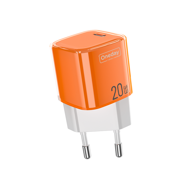 YC04 Crystal 20W mini T-ypec GaN charger EU PLUG