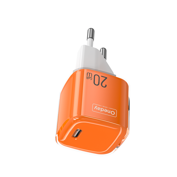 YC04 Crystal 20W mini T-ypec GaN charger EU PLUG - 图片 2