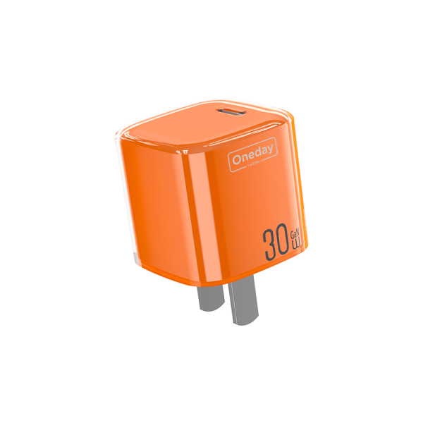 YC05 Crystal 30W mini T-ypec GaN charger US PLUG - 图片 2
