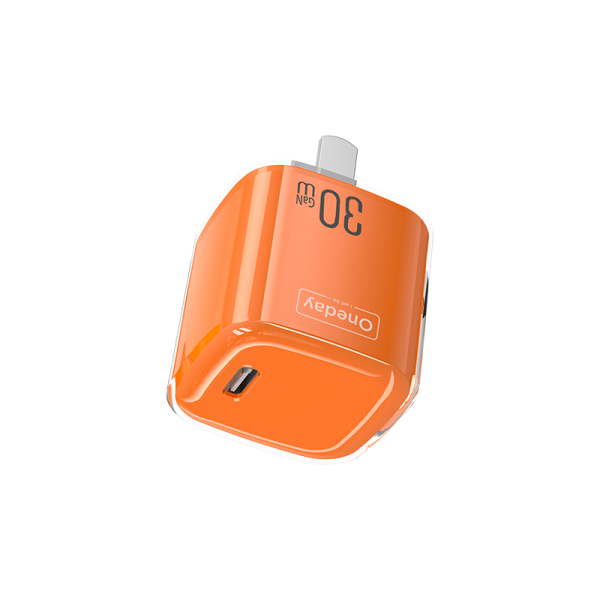 YC05 Crystal 30W mini T-ypec GaN charger US PLUG - 图片 3