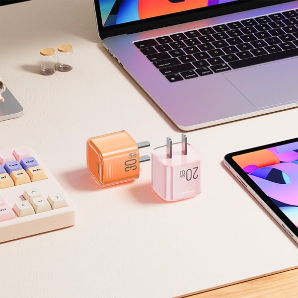 YC05 Crystal 30W mini T-ypec GaN charger US PLUG - 图片 4