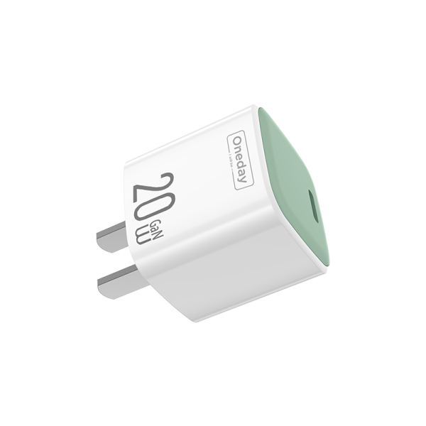 YC06 Macaroon  20W mini typec GaN charger US PLUG - 图片 3