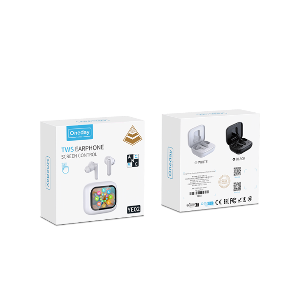YE02 ANC & ENC TWS blue tooth ear phone with APP - 图片 5