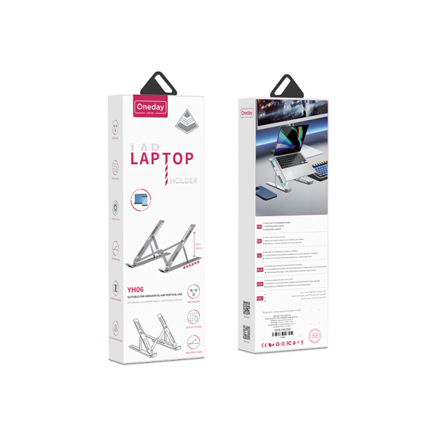 YH06 Deformable  aluminum Tablet / laptop desk holder - 图片 5