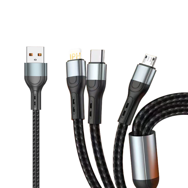 AA12 100W Trident 3 in 1 charging cable - 图片 3