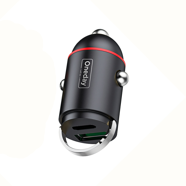 DR03 52.5W USB +T-ypec  dual port fast Invisible car charger - 图片 4
