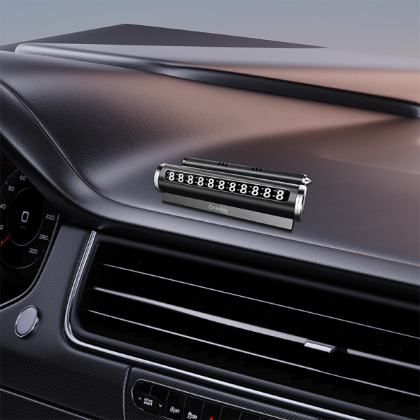 NR02 Metal car number with glass breaker - 图片 4