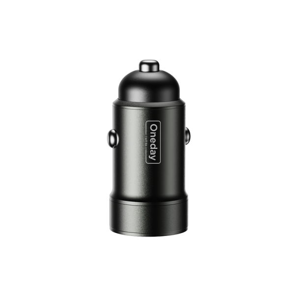 NR04 QC3.0 USB + USB dual port fast car charger - 图片 2