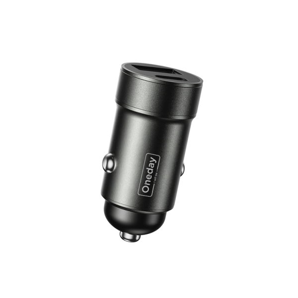 NR04 QC3.0 USB + USB dual port fast car charger - 图片 3