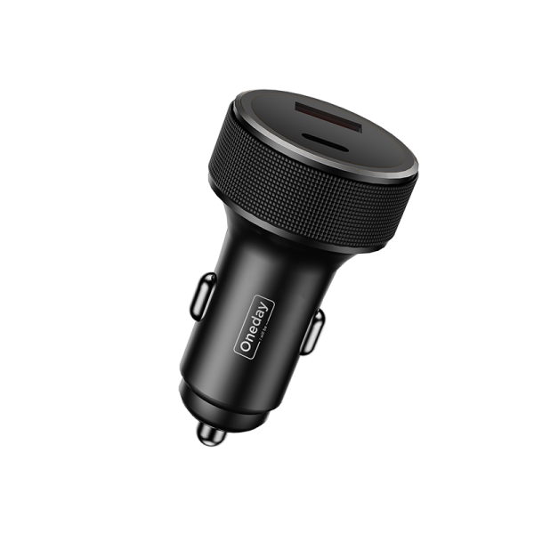 NR05 QC3.0 USB + T-ypec dual port fast car charger