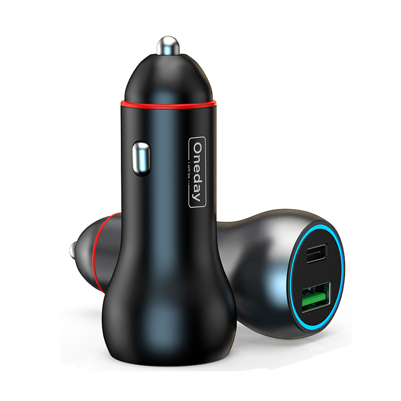 NR07 48W USB + T-ypec dual port fast car charger
