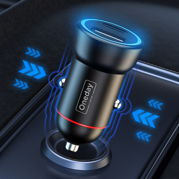 NR09 48W USB + T-ypec dual port fast car charger - 图片 5