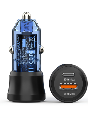 NR10 48W USB + T-ypec dual port fast car charger