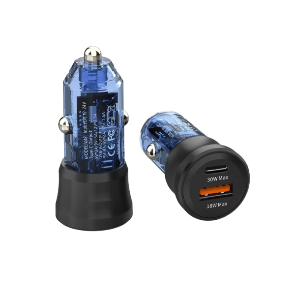NR10 48W USB + T-ypec dual port fast car charger - 图片 2
