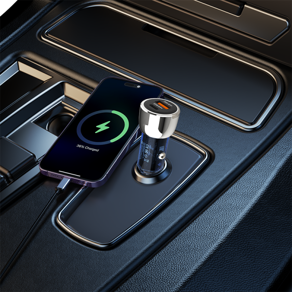 NR12 95W USB + T-ypec  dual port fast car charger - 图片 4