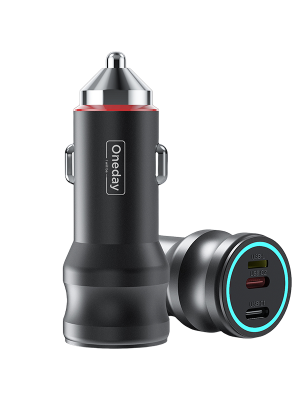 NR16 55W T-ypec + T-ypec+ IPH three port car charger