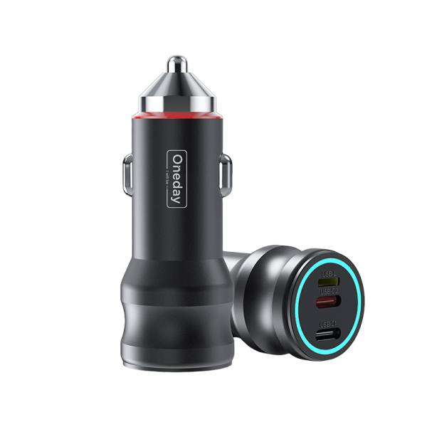 NR16 55W T-ypec + T-ypec+ IPH three port car charger