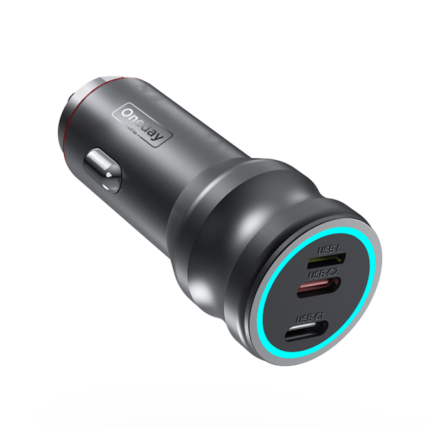 NR16 55W T-ypec + T-ypec+ IPH three port car charger - 图片 2