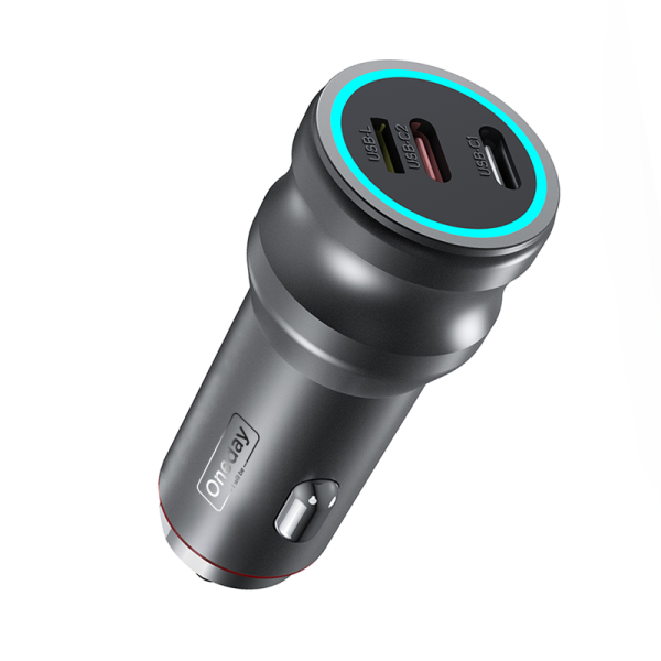 NR16 55W T-ypec + T-ypec+ IPH three port car charger - 图片 3