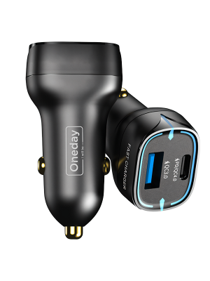 OR02 48W USB + T-ypec dual port fast car charger