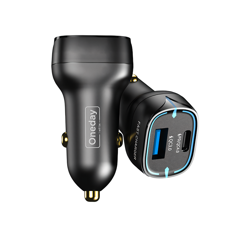 OR02 48W USB + T-ypec dual port fast car charger