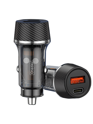 OR03 48W USB + T-ypec dual port fast car charger