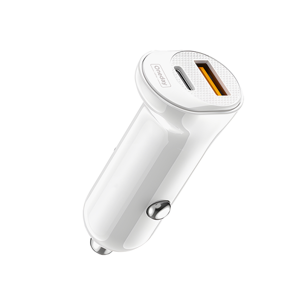 OR08 38W USB + T-ypec  dual port fast car charger