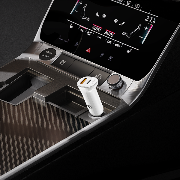 OR08 38W USB + T-ypec  dual port fast car charger - 图片 4