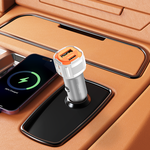 OR09 38W USB + T-ypec dual port fast car charger - 图片 4